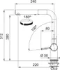 Franke 115.0653.383, Standard, Weiß, Messing, Hebelgriffe, Produktbild-Vorschau 6