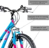 Galano GA20 Jugendfahrrad 24 Zoll Mountainbike 130 - 145 cm Produktbild-Vorschau 3