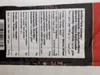 A close-up of a nutrition facts label on product packaging. Produktbild-Vorschau