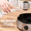alpina Dampfgarer Elektrisch 800W - 3 Schicht Multikocher - Produktbild-Vorschau 6