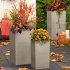 Fioriera LECHUZA CANTO Stone 40 High Nero grafite | Anteprima dell’immagine prodotto 13