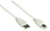 Good Connections USB 2.0 an USB-B 5m grau Produktbild-Vorschau 3