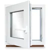 Kellerfenster Kunststoff weiß Dreh-Kipp 60x80 cm(BxH) DIN Produktbild-Vorschau 1