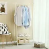 SONGMICS Wieszak na ubrania 2 półki metalowa rama Podgląd zdjęcia produktu 1