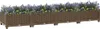 vidaXL Verhoogde plantenbak, 160x40x23 cm, polypropyleen Productafbeelding-voorbeeld 1
