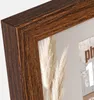 Holzrahmen ZEP Halle 10x15 cm Braun Blockprofil Klarglas Produktbild-Vorschau 2