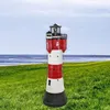 Fachhandel Plus Leuchtturm Roter Sand mit Solar Beleuchtung Produktbild-Vorschau 3