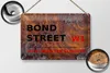 Blechschild London 30x20cm Bond Street W1 Produktbild-Vorschau 3