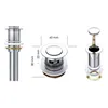 doporro Design Push-Up Ventil Waschbeckenstöpsel PU02 - Produktbild-Vorschau 4