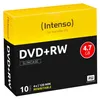 Intenso DVD+RW Rohlinge, 4,7GB, 10er Slim Case Produktbild-Vorschau 1
