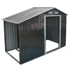 4iQ Stabiler Stahl Geräteschuppen 130x279x196 – 3,5 m² Produktbild-Vorschau 19