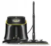 A Karcher steam cleaner with its accessories, presented against a white background. Podgląd zdjęcia produktu
