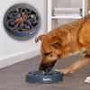 A dog eating from a slow feeder bowl. Náhľad obrázku produktu