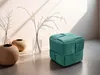 byLIVING Pouf URBAN / Cord dunkelgrün / Vollpolster / Produktbild-Vorschau 2