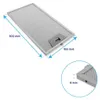 Bosch Metall-Fettfilter 165x302mm 746789 / 00746789 Produktbild-Vorschau 4