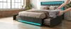 Letto contenitore 140x190 cm, letto con spazio contenitore, Anteprima dell’immagine prodotto 15