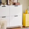 SoBuy FSR177-L-W Výklopník na topánky so 4 chlopňami Náhľad obrázku produktu 11