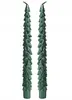 Bougies pointues en paraffine 25cm en forme de sapin, set Voir les images du produit 4