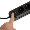 Vayox Steckdosenleiste 3-Fach Schuko 3m Schwarz | Produktbild-Vorschau 4