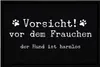 Fußmatte Spruch lustig "Vorsicht vor dem Frauchen der Hund Produktbild-Vorschau 1