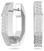 SWAROVSKI Uni Kreolen Dextera Achteckform Weiß DEXTERA Produktbild-Vorschau 2