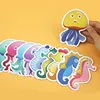 10 pcs Anti-Rutsch Sticker Badewanne Sticker Meerestiere Produktbild-Vorschau 6