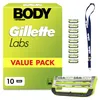 Břity pro holicí systém Gillette Labs Body + Intimate Náhled obrázku produktu 1