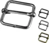 10 Regulatoren, Gurtverschieber, Verkürzer, Schnalle, 25x26mm, metall Produktbild-Vorschau