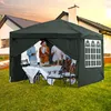 Faziango Pavillon 3x3m Faltpavillon mit 4 Seitenwänden Produktbild-Vorschau 7