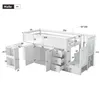 MODFU Kinderbett,Hochbett Jugendbett 90x200cm Produktbild-Vorschau 9