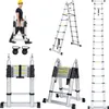 Jopassy teleskopický rebrík Výsuvný rebrík Skladací rebrík Náhľad obrázku produktu 1