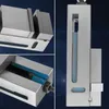 A collage of three images showing different views of a precision machine vise. Náhled obrázku produktu