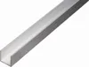Alberts 474362 Profilo a U, alluminio, naturale, 1000 x 15 Anteprima dell’immagine prodotto 1