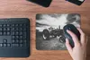 MuchoWow® Mauspad Mousepad Traktor - Schwarz - Weiß - Produktbild-Vorschau 4
