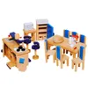 goki 51907 Puppenmöbel Küche, blau/natur (1 Set) Produktbild-Vorschau 8