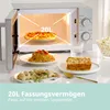 Comfeé CMSN 20 si, Arbeitsplatte, Solo-Mikrowelle, 20 l, Produktbild-Vorschau 3