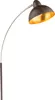 A floor lamp with a curved arm and a dome-shaped shade. Anteprima dell’immagine prodotto