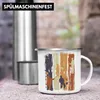 Trendation - Angler Emaille Tasse Geschenk Männer Grafik Produktbild-Vorschau 3