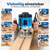 Bituxx 1200W Oberfräse Fräse Kantenfräse Holzfräse Produktbild-Vorschau 3
