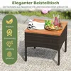 Set di mobili da giardino KOMFOTTEU, composto da 3 pezzi: 2 Anteprima dell’immagine prodotto 3