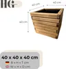 HolzGarden Fioriera in Legno Massello Impregnato con Anteprima dell’immagine prodotto 2