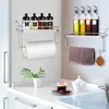 Gewürzregal Edelstahl Küchenrollenhalter Ohne Bohren Wand Produktbild-Vorschau 5