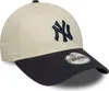 New Era 9Forty Kinder Cap - New York Yankees beige - Youth Produktbild-Vorschau 3