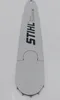 A Stihl chainsaw bar on a white background. Produktbild-Vorschau