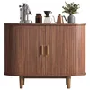 VASAGLE Sideboard mit Schiebetüren und Abgerundeten Ecken, Produktbild-Vorschau 2