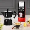Bialetti 4951, Kawiarka moka, Czarny, Aluminium, 1 kub., CE Podgląd zdjęcia produktu 14