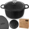 ORION Gusseisen Emaille Topf mit Griff 52 L Ø 26 cm 113348 Produktbild-Vorschau 9