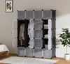 Mondeer Armoire à vêtements 20 Kubus en plastique Système Voir les images du produit 2
