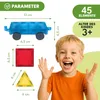 KRUMAD Magnetische Bauklötze 45 Teile - Kreatives Produktbild-Vorschau 4