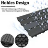 YZNAHRE WPC Terrassendielen 30x30cm Balkon Boden Produktbild-Vorschau 4